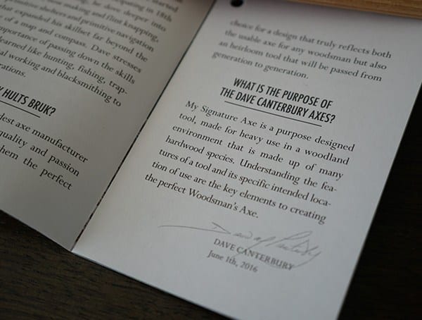 What Is The Purpose Of Dave Canturbury Axes