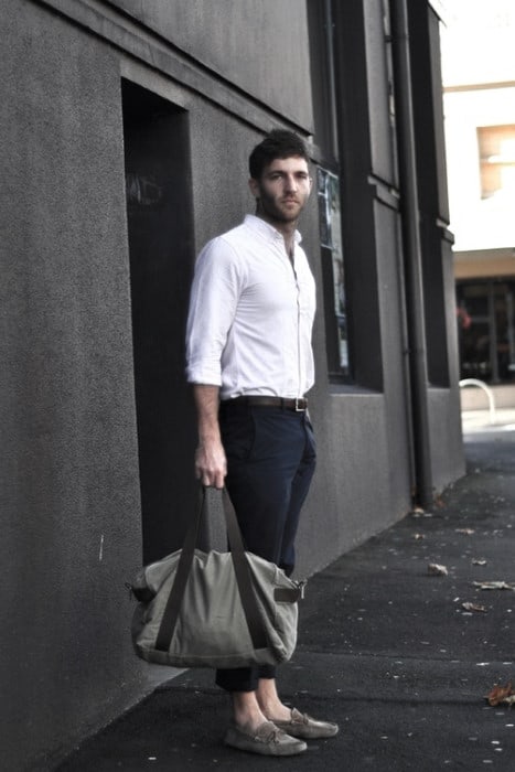 What To Wear Business Casual Outfits White Dress Shirt Navy Pants Mens Styles