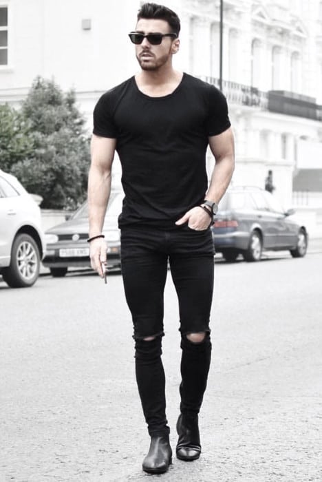What To Wear With Masculine Black Jeans Outfits Style Ideas For Men