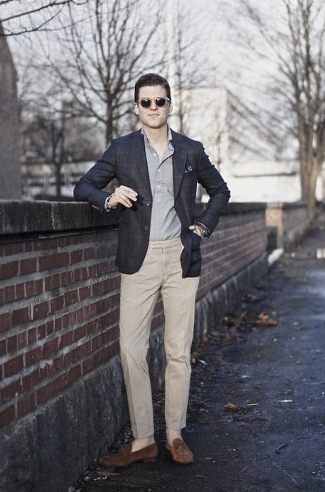 What To Wear With Mens Clothing Khaki Pants Outfits Styles