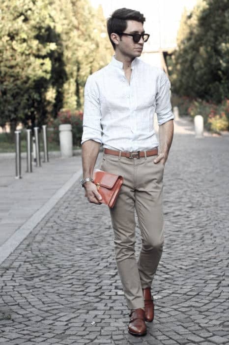 What To Wear With Mens Khaki Pants Outfits Outfit Style Ideas