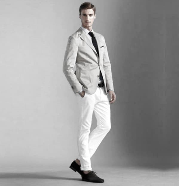 What To Wear With Mens White Jeans Outfits Outfit Style Ideas