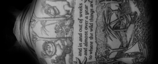 Where The Wild Things Are Tattoo Designs For Men