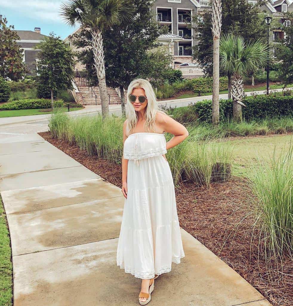 White Beach Summer Outfit