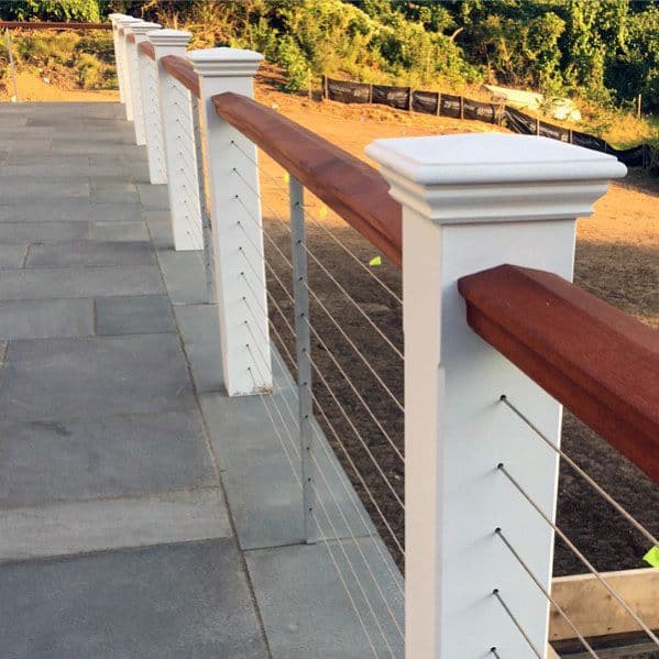metal cable railing