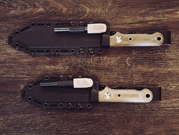 White River Knife And Tool Firecraft Kydex Sheath Front