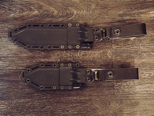 White River Knife And Tool Firecraft Kydex Sheath Rear