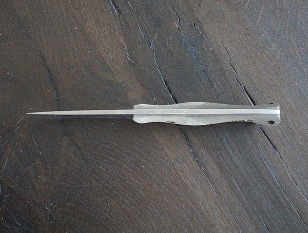 White River Knife And Tool Small Game Knife Top View