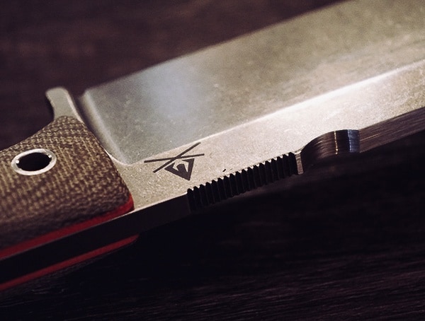 White River Knife And Tool Survival Knife Review Jimping Detail