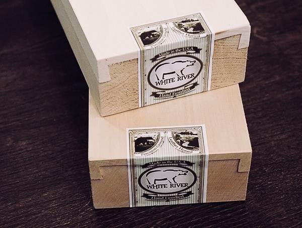 White River Knives Firecraft Sealed Boxes Side