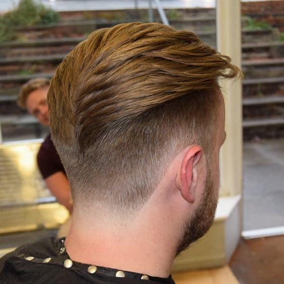 Wide Mohawk Fade Haircut
