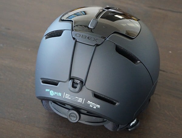 Winter Sports Freestyle Poc Obex Spin Helmet Back