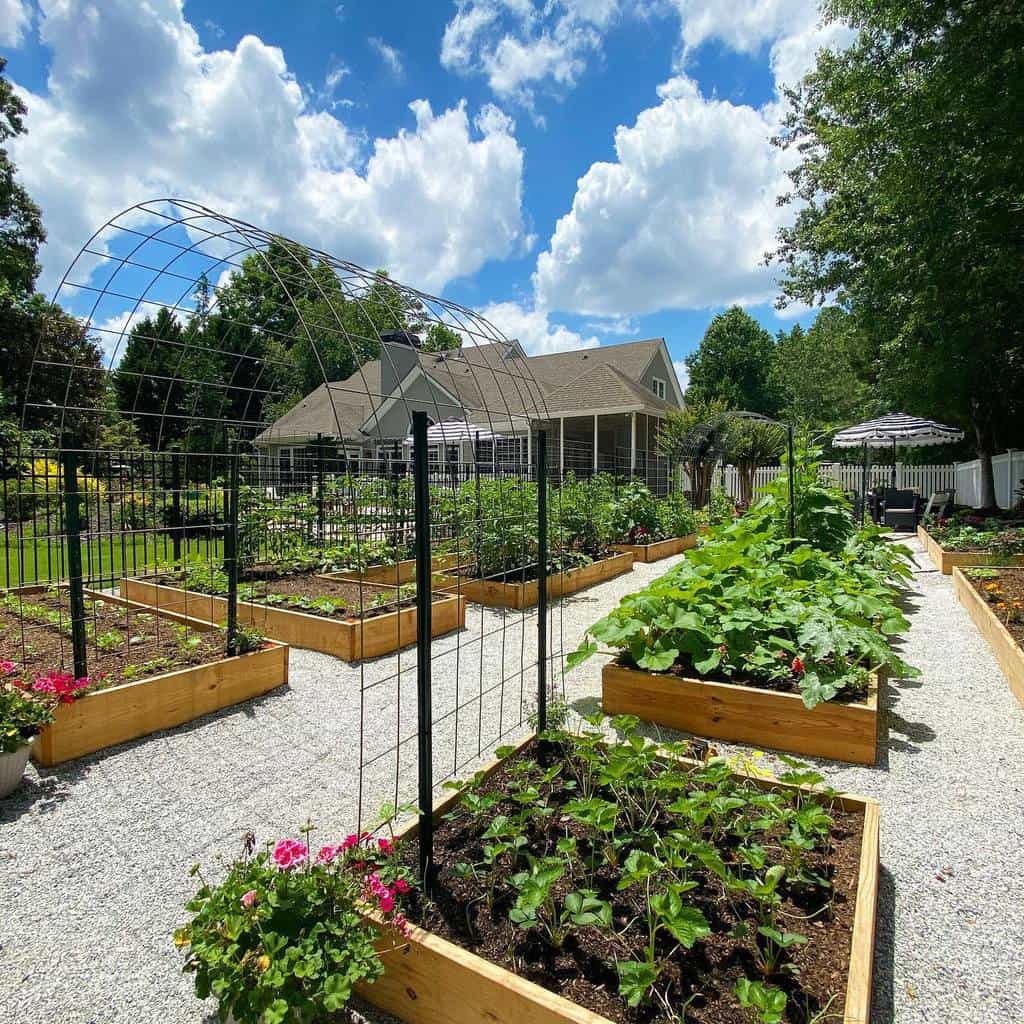 wire and mesh garden trellis wood planter boxes large garden