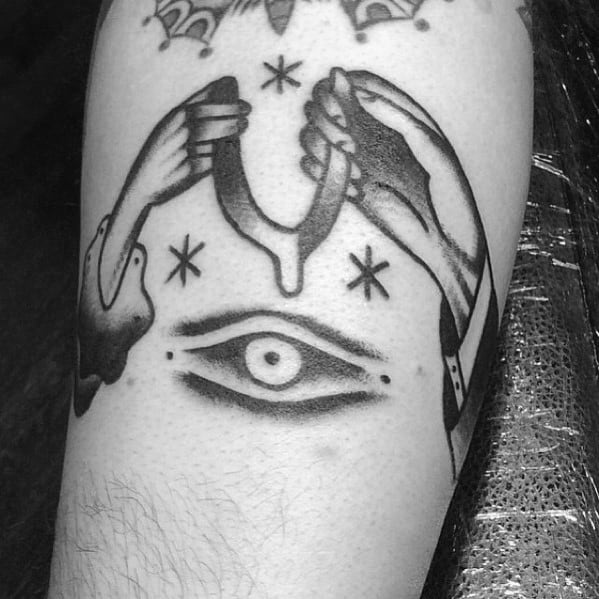 Wishbone Tattoo Ideas For Males On Forearm