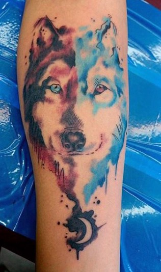 Wolfs Tattoo For Men