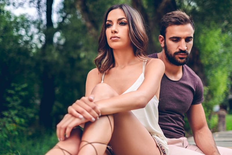 woman with lack of compliments to her man