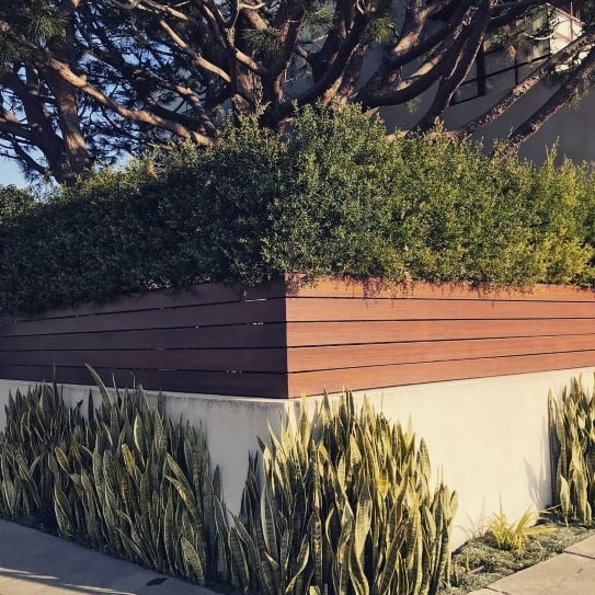 wood and composite privacy fence