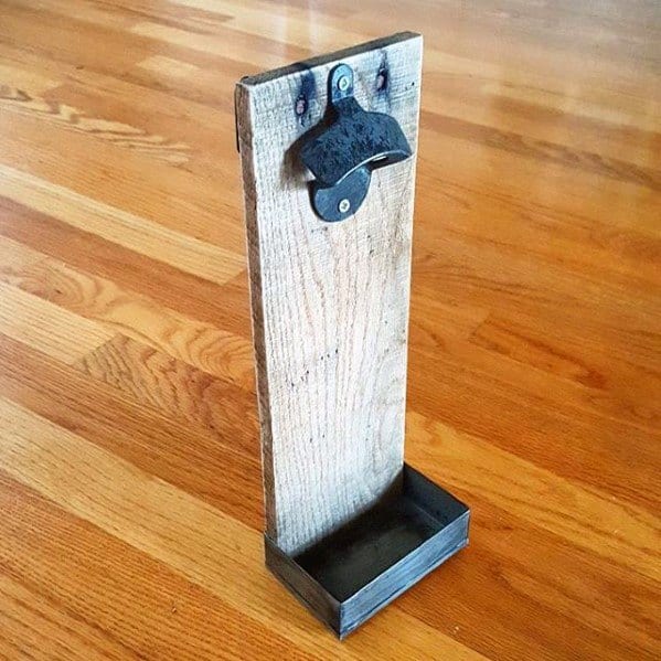 Wood Bottle Opener Diy Man Cave Ideas