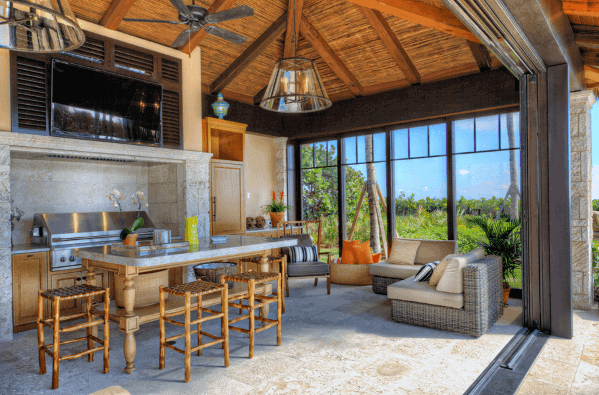 wood ceiling ideas for patio roof