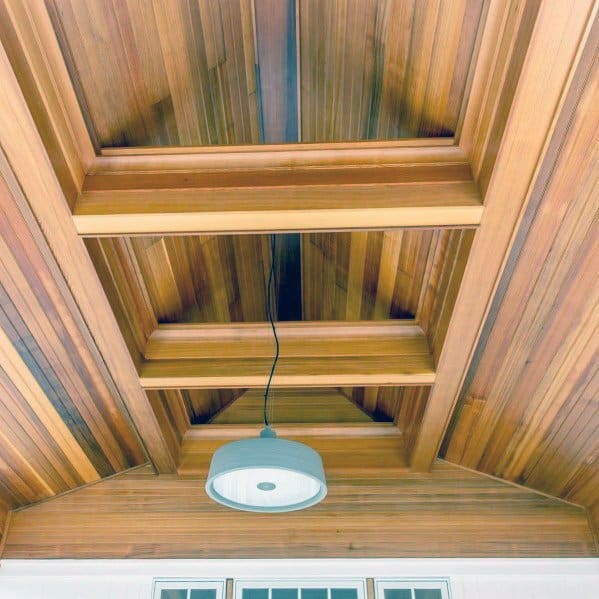 coffered ceiling