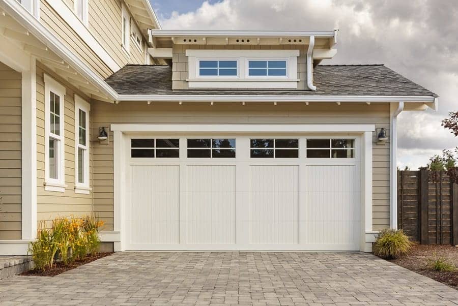 shiplap garage door 
