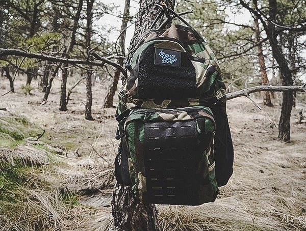 Woodland Camo Tactical Backpacks Blue Force Gear Tracer Review