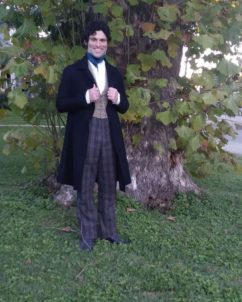 Wool Coat Victorian Mens Wear