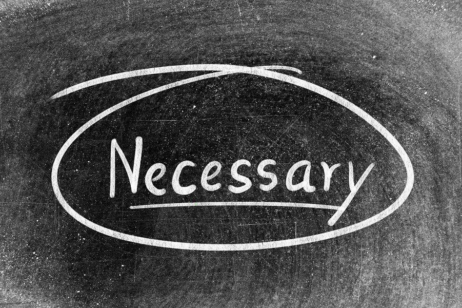 word necessary