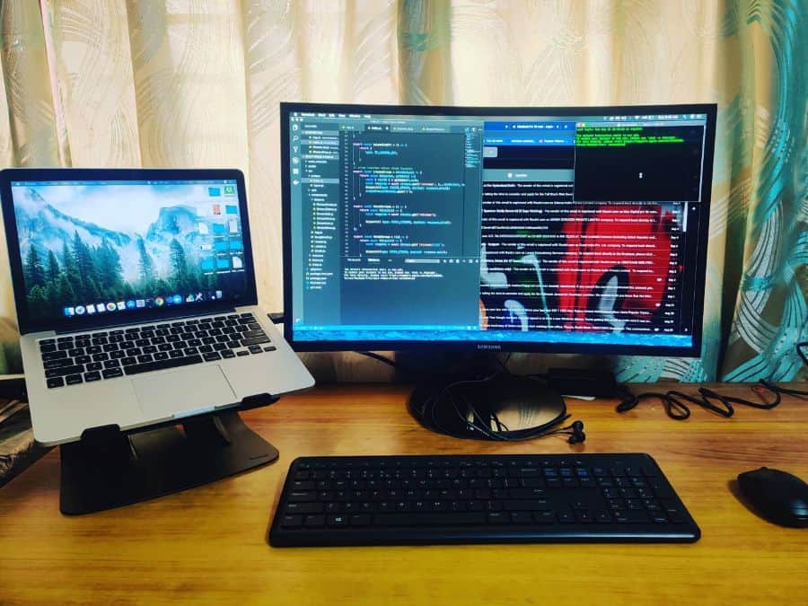 work desk setup ideas bleedcode