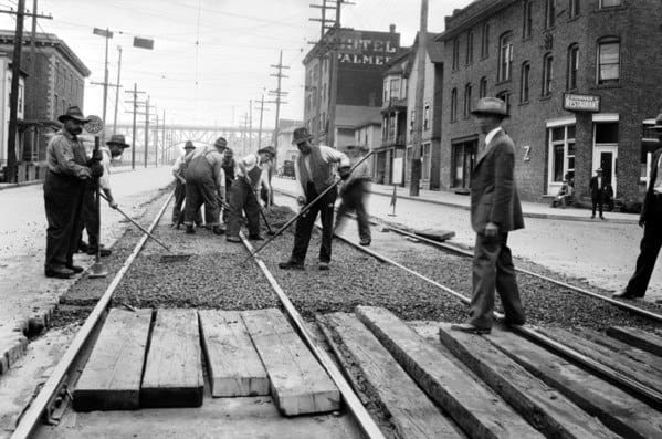 Workers 1920s Male Fashion