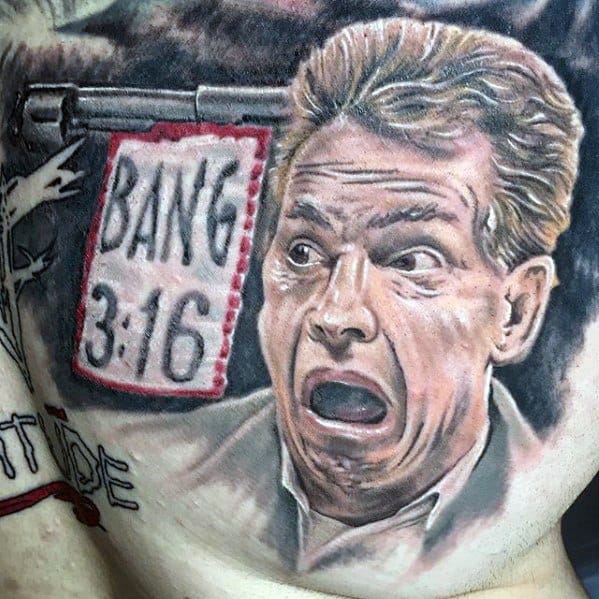 Wrestling Tattoo Ideas For Males On Chest