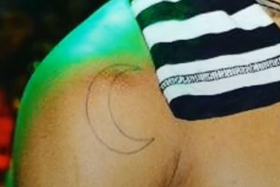 Crescent Moon Tattoo