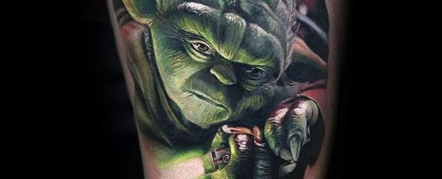 Yoda Tattoo Designs For Men