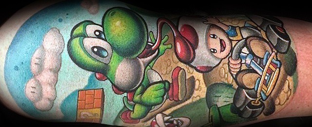 Yoshi Tattoo Designs For Men