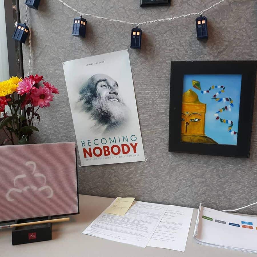 zen office cubicle decor
