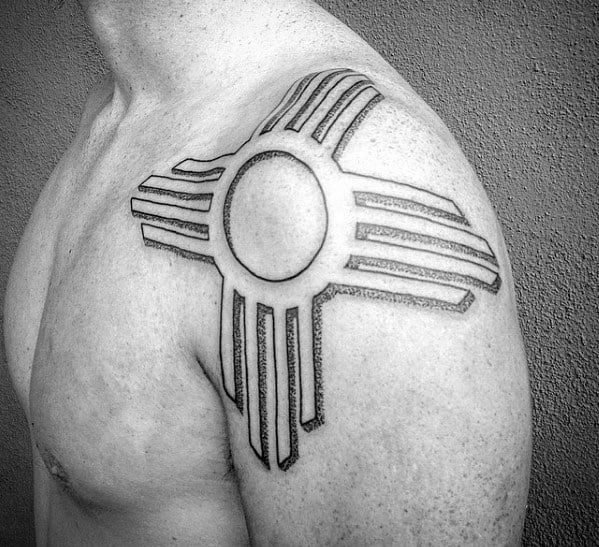 Zia Tattoo Ideas On Guys Shoulder