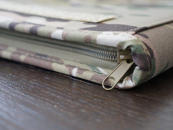 Zippere Detail Mercury Tactical Zippered Padfolio