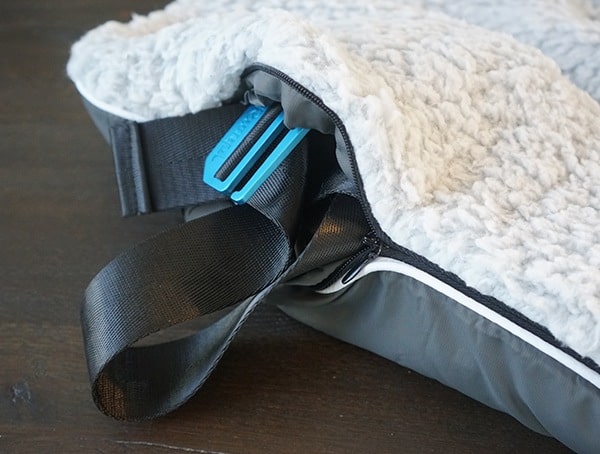 Zippered Pocket Rumpl Puffy Sherpa Blanket