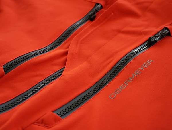 Zippered Waterproof Pockets Obermeyer Kodiak Jackets For Men