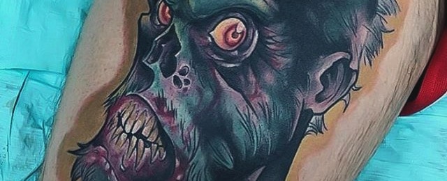 Zombie Tattoos For Men